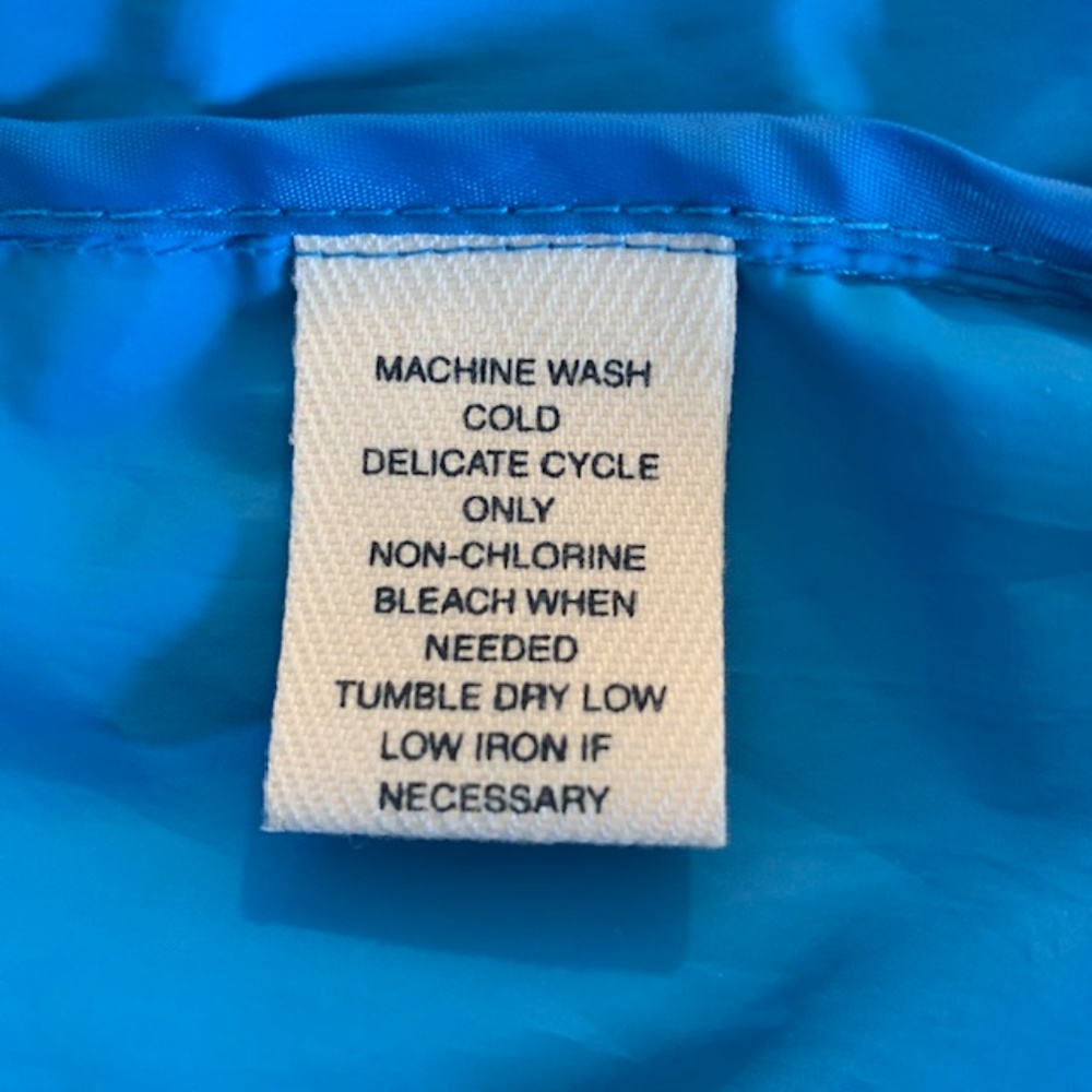Westbound light weight zip jacket light blue Sz S - Picture 7 of 8